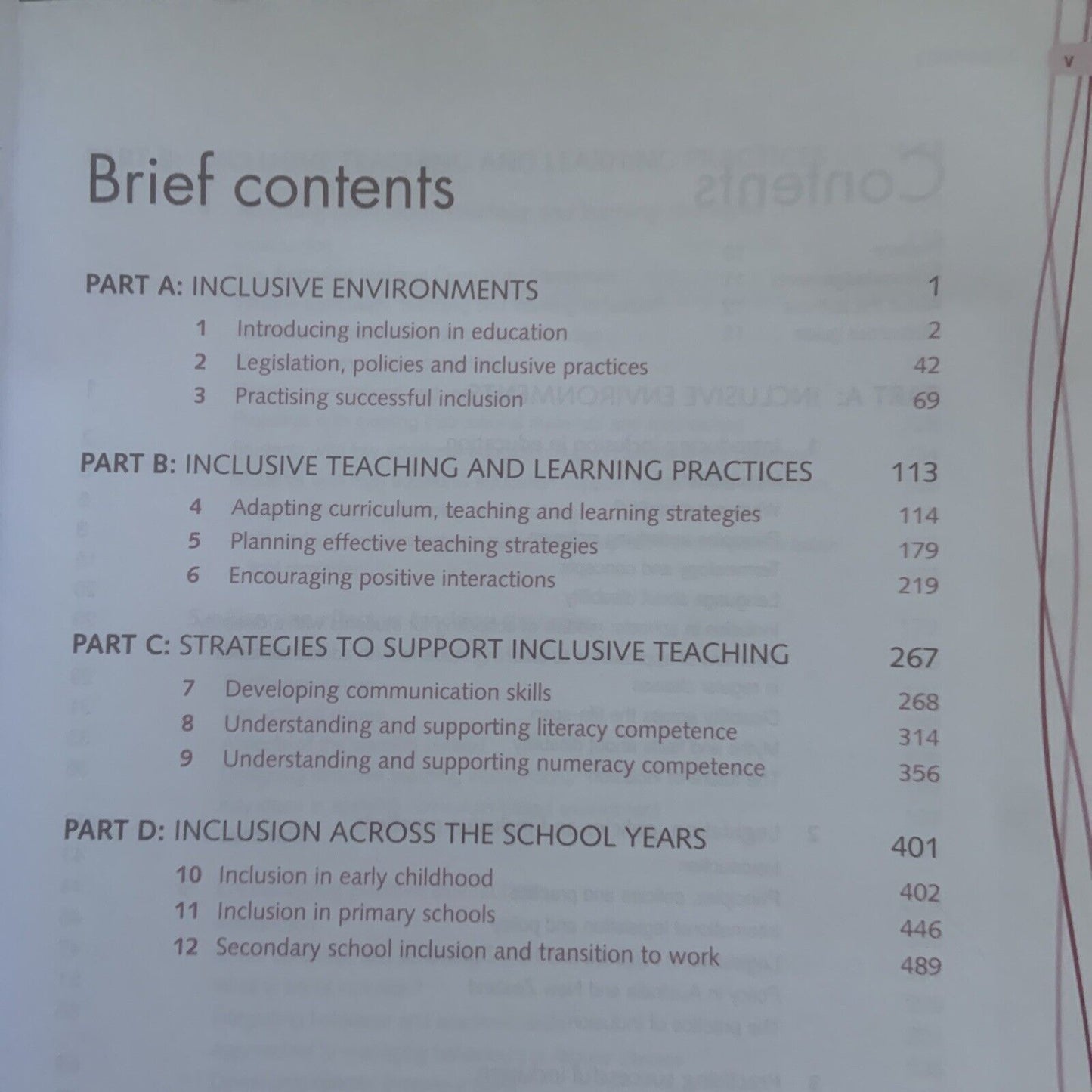 PB Book INCLUSION IN ACTION by Phil Foreman 2011 3rd Edition Cengage Learning