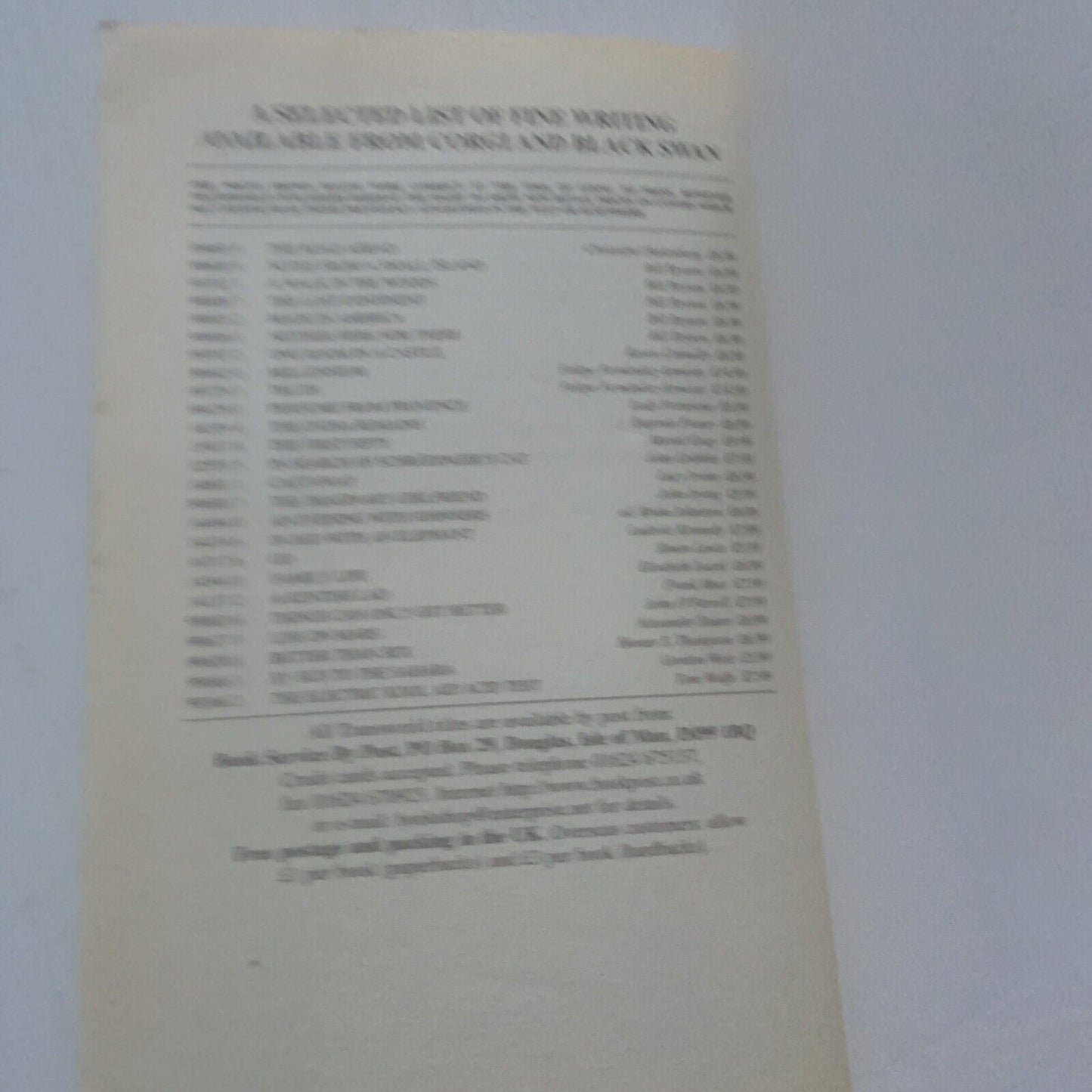 PB Book NOTES FROM A BIG COUNTRY by Bill Bryson Aussie Novel