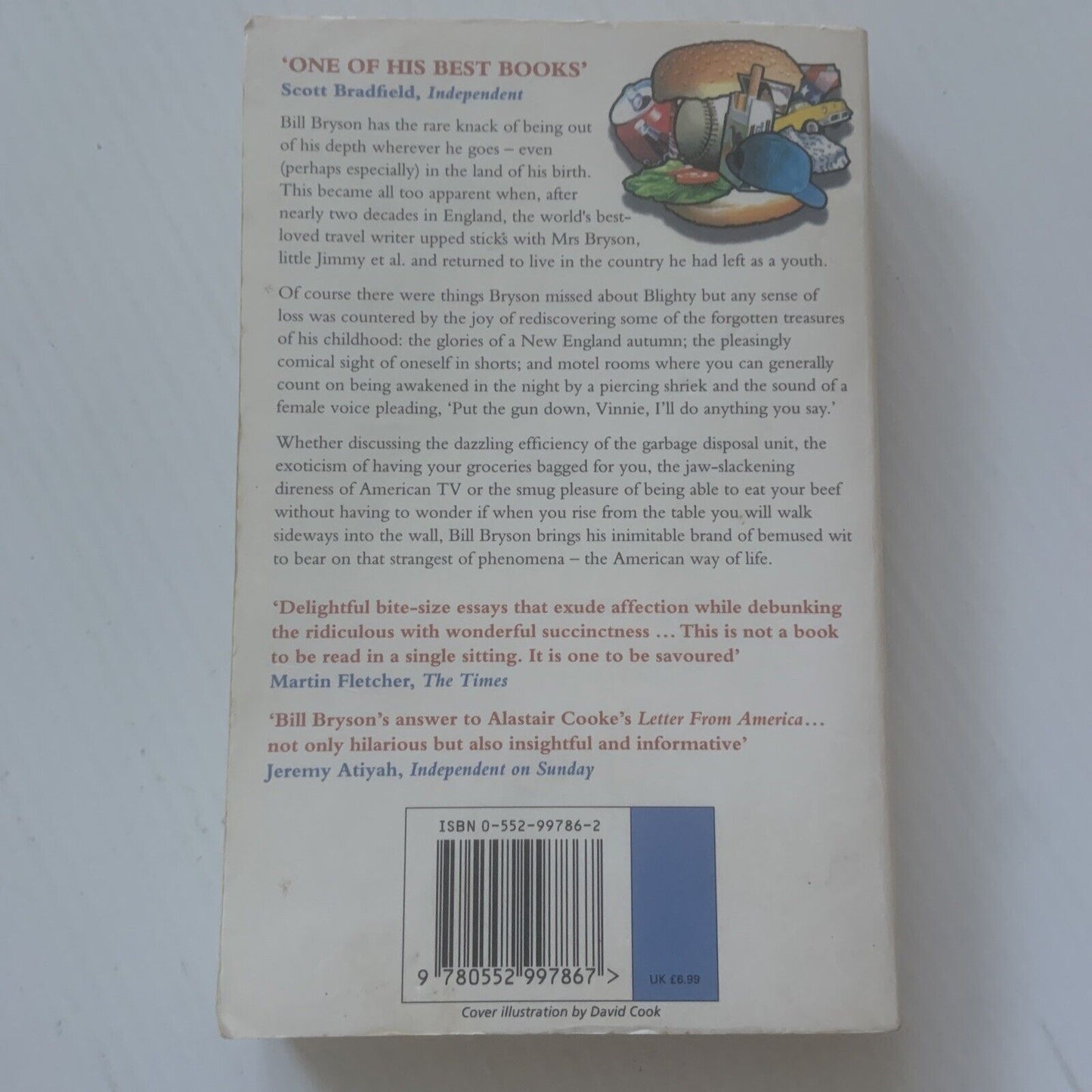 PB Book NOTES FROM A BIG COUNTRY by Bill Bryson Aussie Novel