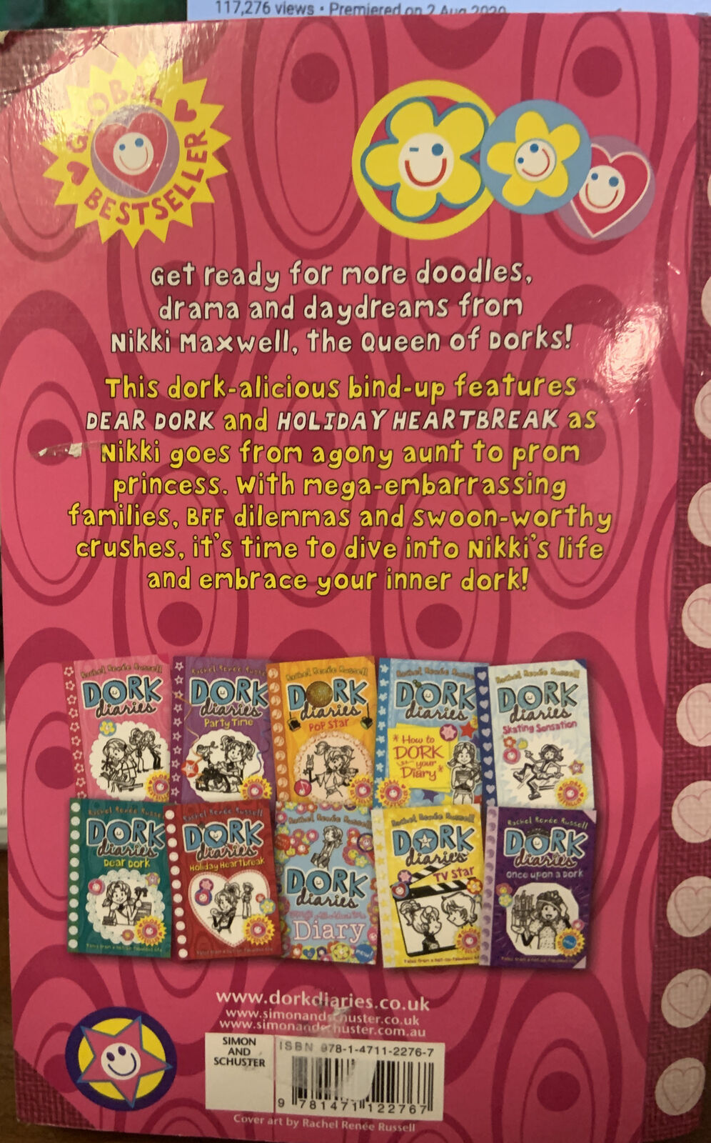 PB Book DOUBLE DORK DIARIES #3 Rachel Renee Russell 2013 Nikki MAXWELL 2 in 1