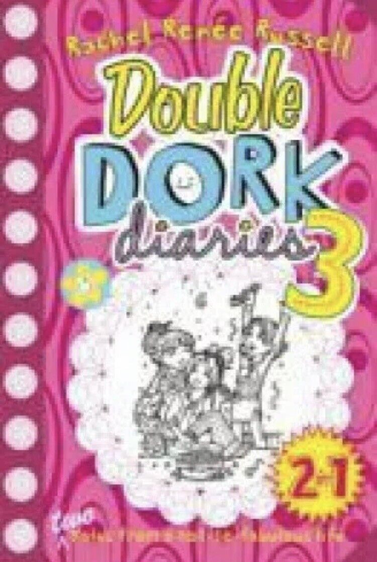 PB Book DOUBLE DORK DIARIES #3 Rachel Renee Russell 2013 Nikki MAXWELL 2 in 1