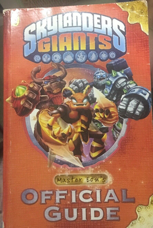PB Book SKYLANDERS Giants Master Eon's Official Guide by Penguin No Stickers