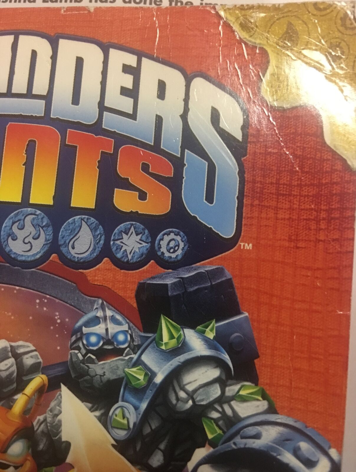 PB Book SKYLANDERS Giants Master Eon's Official Guide by Penguin No Stickers