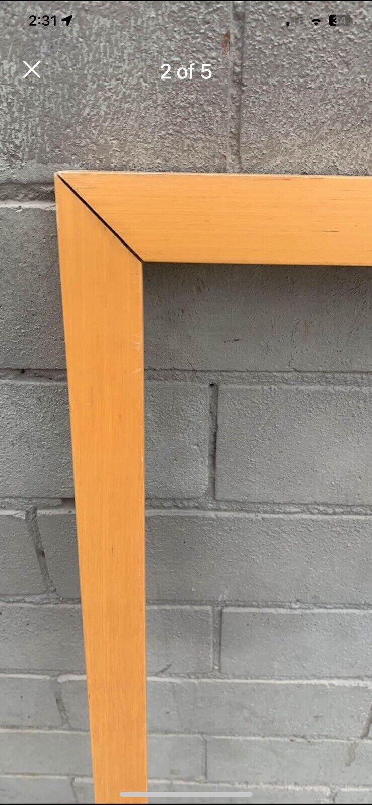 Rustic PICTURE FRAME Grey Painted Reclaimed Timber Paling suit MIRROR 50 x 59cm