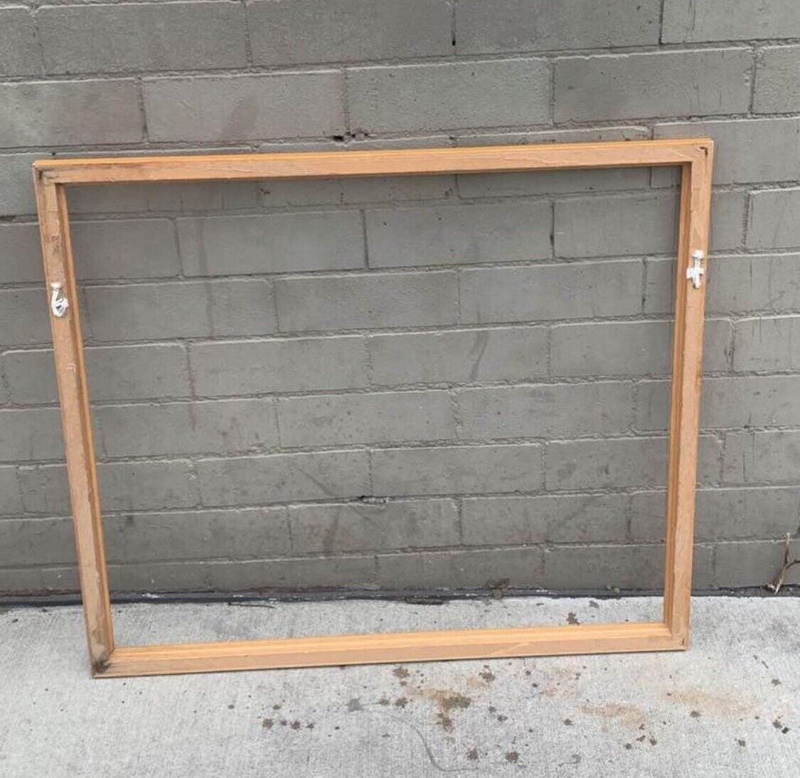Rustic PICTURE FRAME Grey Painted Reclaimed Timber Paling suit MIRROR 50 x 59cm