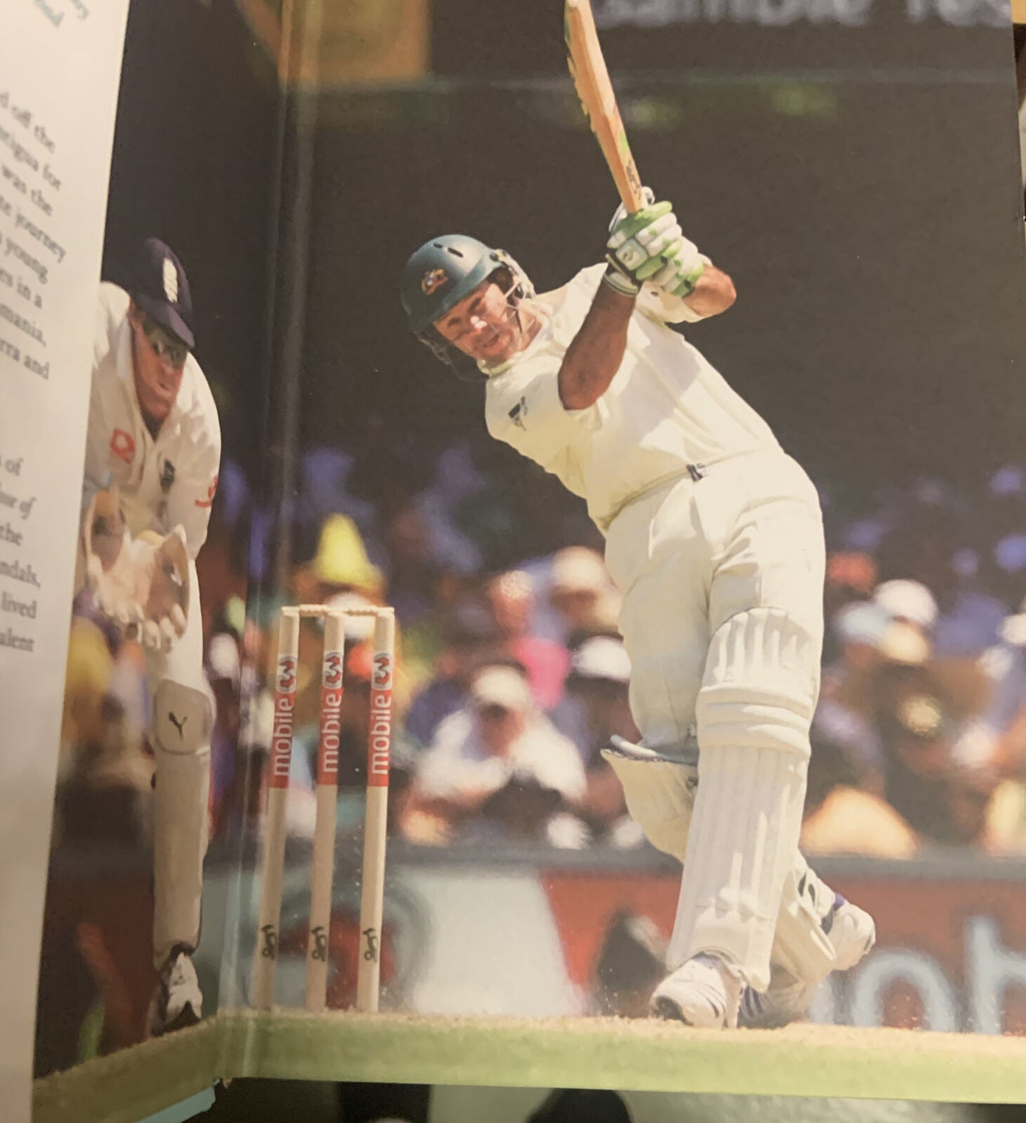HC Book RICKY PONTING At The Close Of Play Australian Cricket Captain  DJ Sport