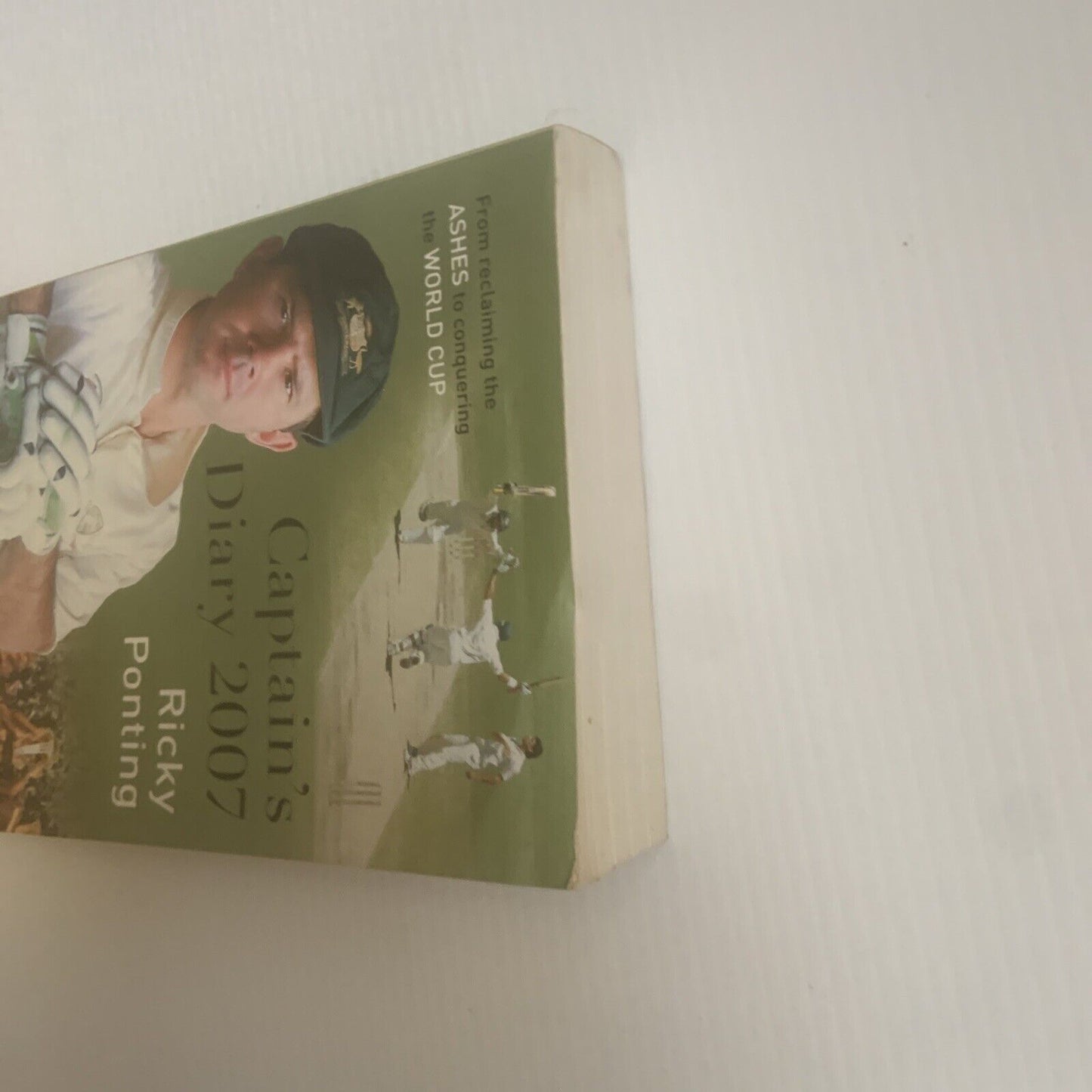 Captains Diary 2007 By Ricky Ponting Ashes World Cup Book Cricket Sport PB 2017
