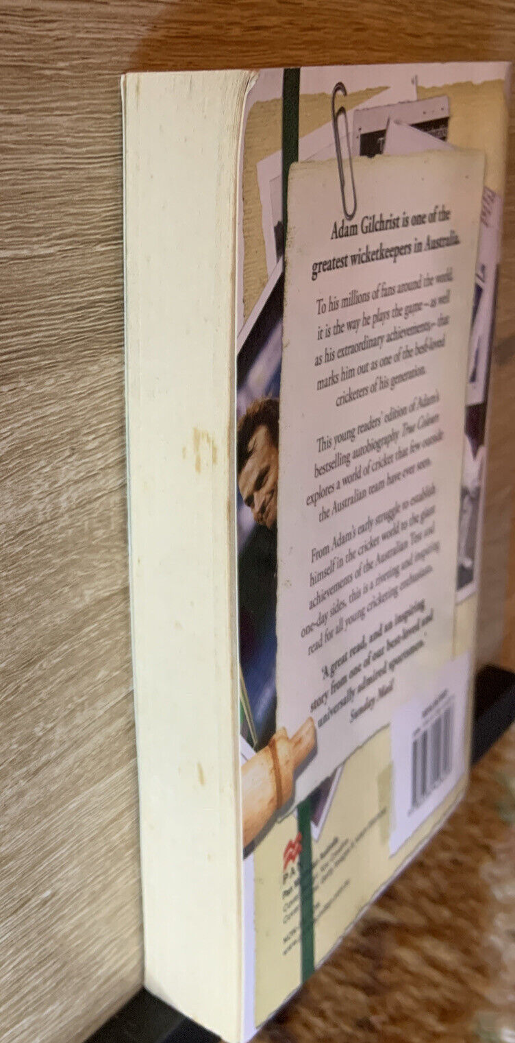PB Book TRUE COLOURS by Adam Gilchrist 2010 Australian Sport Cricket Star