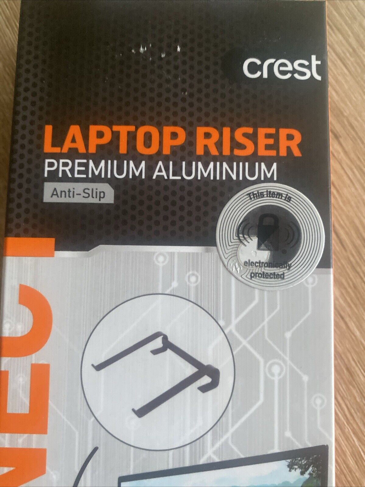 CREST Laptop Riser Desktop Tablet Stand  Portable Notebook Ergonomic Holder NEW