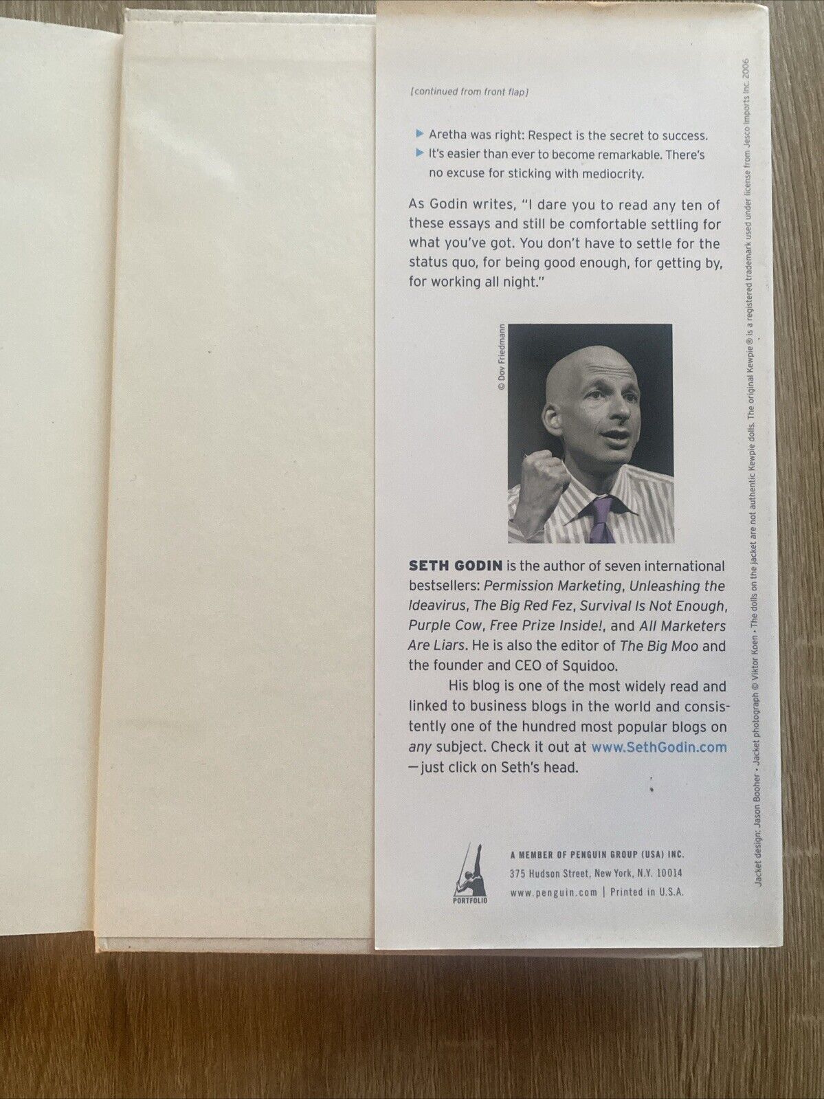 Small is the New Big And 183 Other Remarkable Business Ideas Seth Godin HC 2006