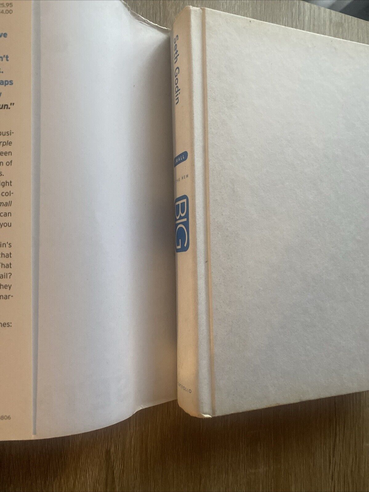 Small is the New Big And 183 Other Remarkable Business Ideas Seth Godin HC 2006