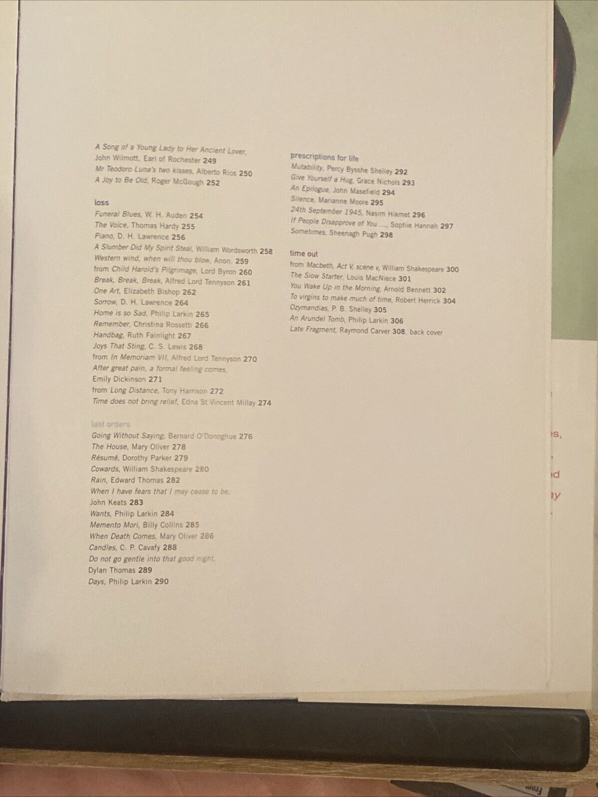 POEMS TO LAST A LIFETIME Daisy Goodwin Large Hardcover DJ Red Ribbon Anthology