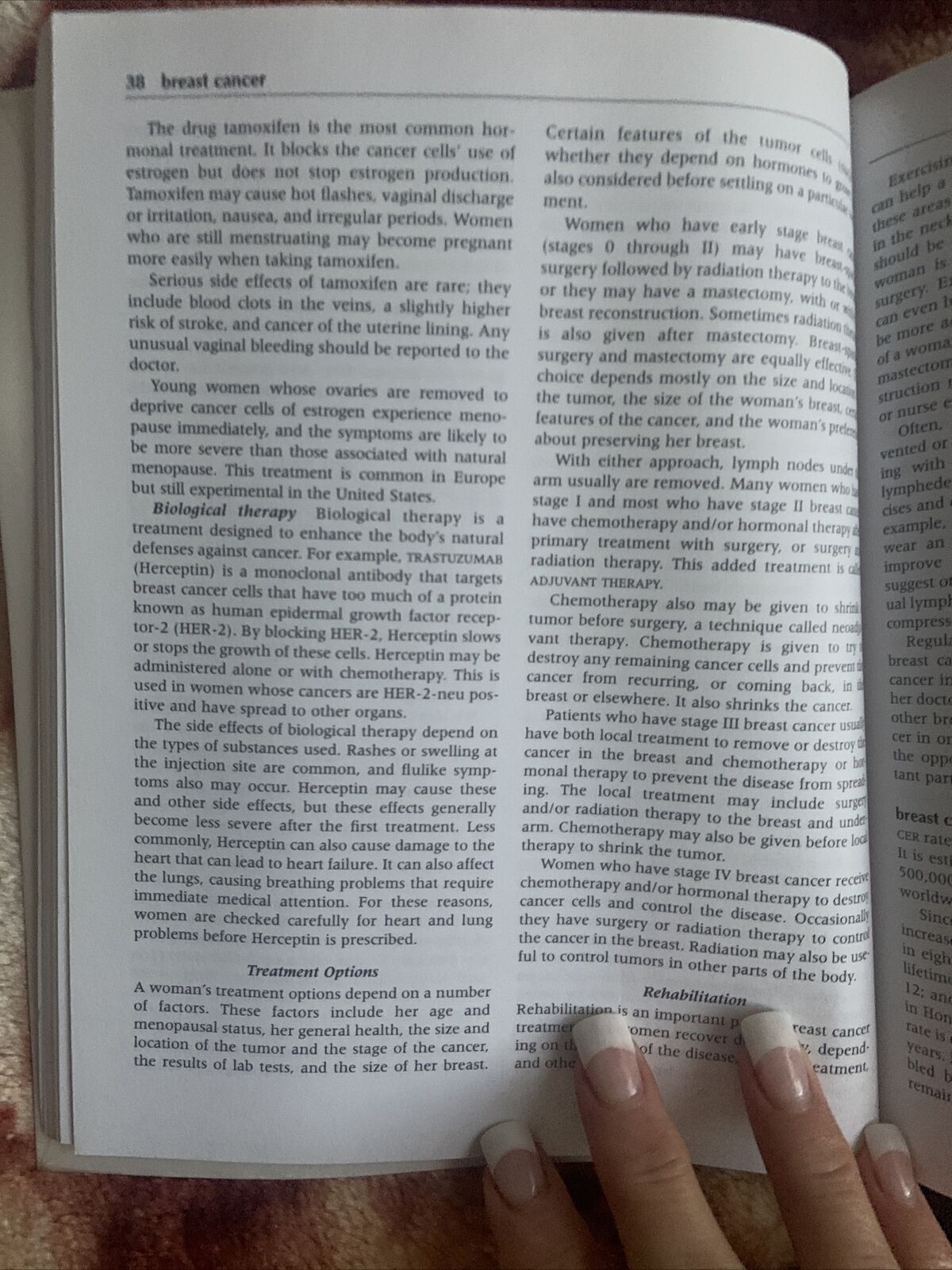 PB The A to Z of BREAST CANCER Concise Encyclopedia Turkington & Krag Reference
