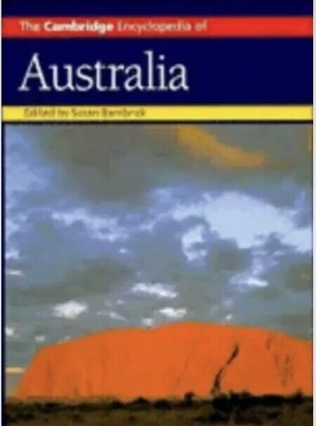 HC Book The Cambridge Encyclopedia of Australia by Susan Banbrick DJ 1996