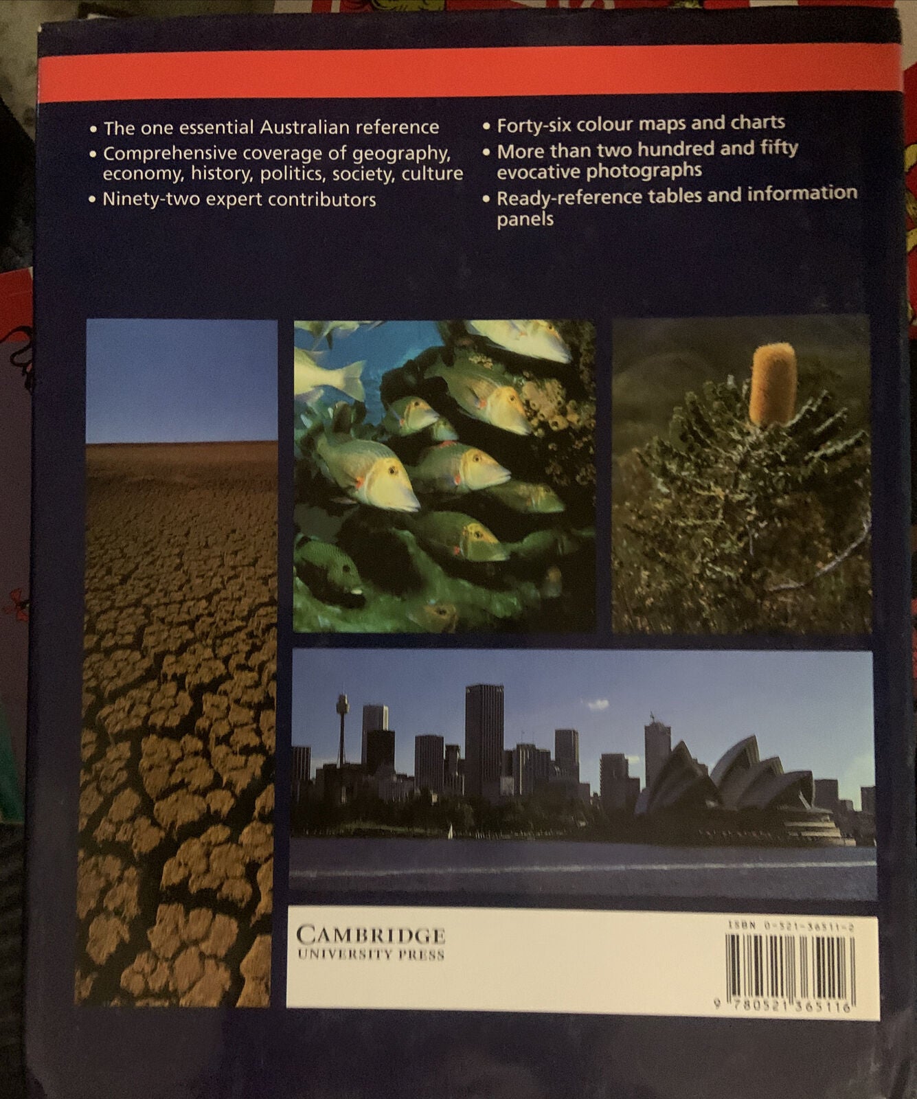 HC Book The Cambridge Encyclopedia of Australia by Susan Banbrick DJ 1996