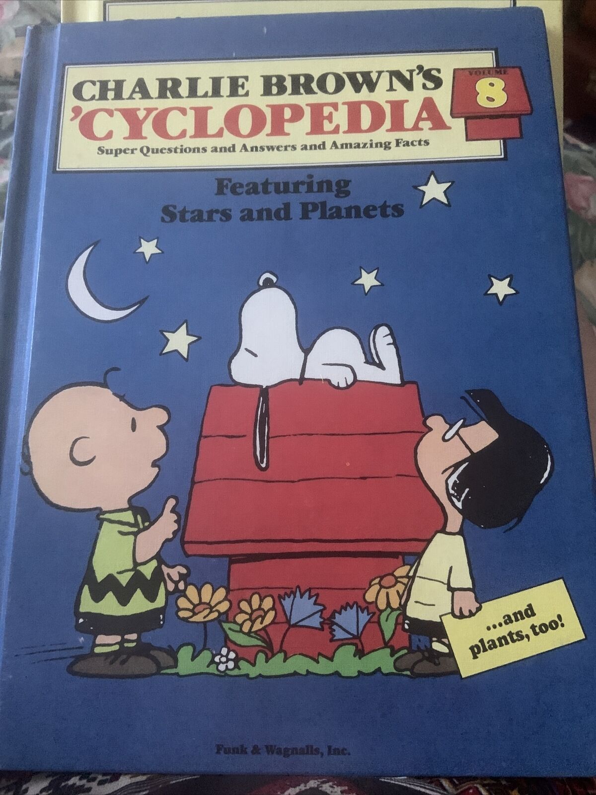 CHARLIE BROWNS ‘CYCLOPEDIA Encyclopaedia Vol 8 Snoopy Stars Planets 1980 Cartoon