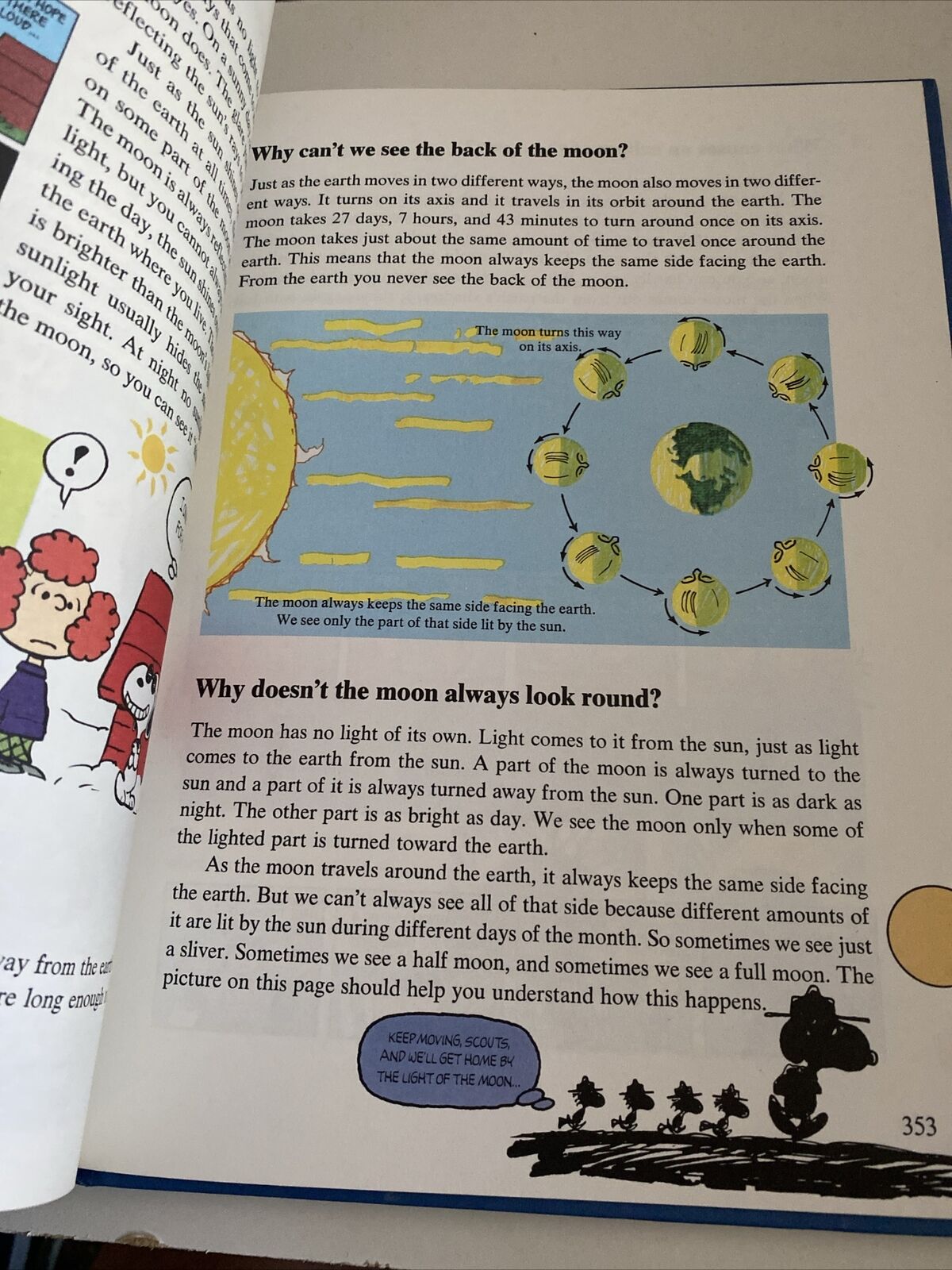 CHARLIE BROWNS ‘CYCLOPEDIA Encyclopaedia Vol 8 Snoopy Stars Planets 1980 Cartoon
