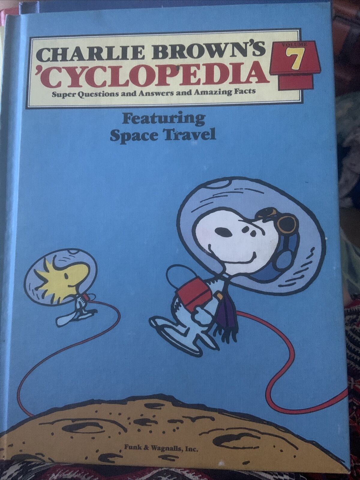 CHARLIE BROWNS ‘CYCLOPEDIA Encyclopaedia Vol 7 Snoopy Space Travel 1980 Cartoon