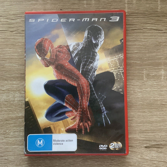 DVD Spiderman 3 Movie R4 Superhero Action Tobey Maguire (includes ONLY 1 Disc)