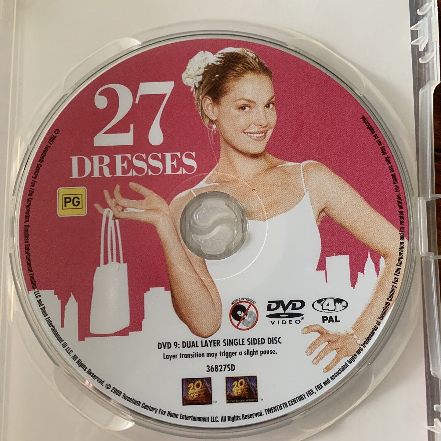 DVD 27 DRESSES 2008 Katherine Heigl James Marsden Romance Comedy Romcom Movie
