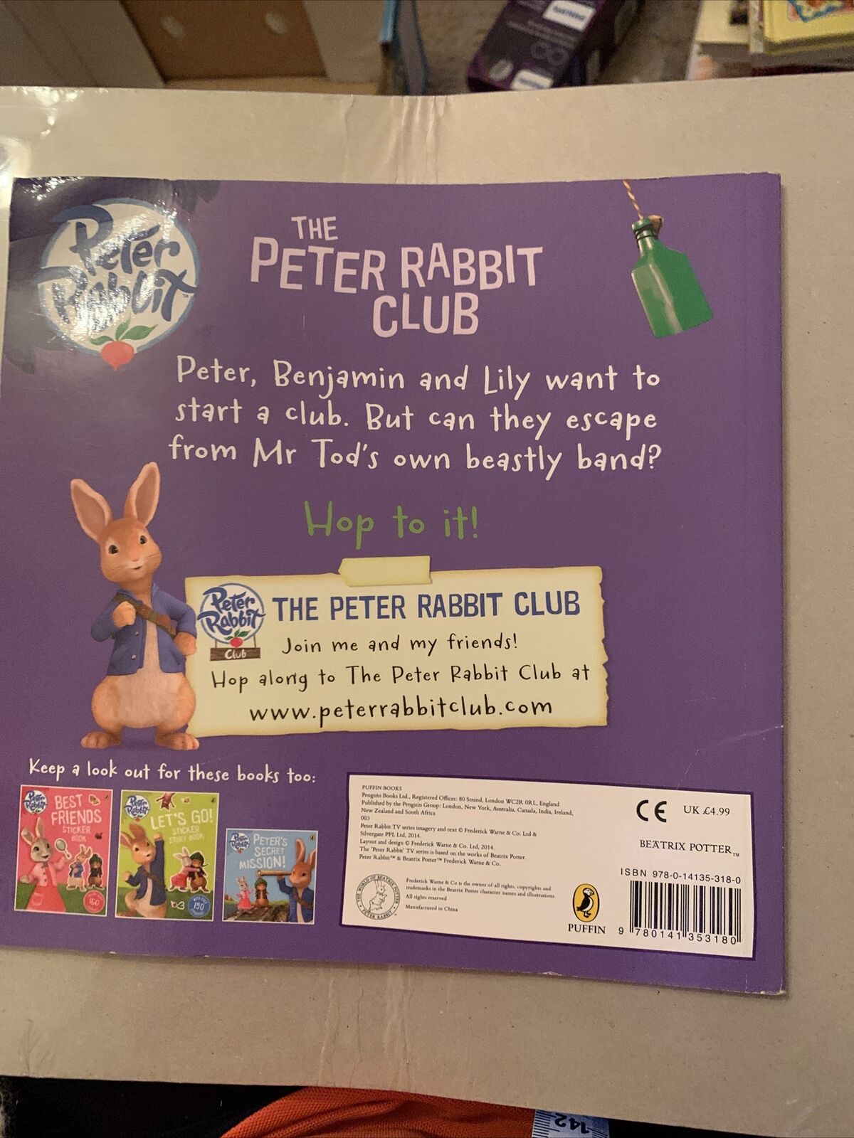 PB Book The PETER RABBIT Club As Seen On TV Puffin Books Award Certificate