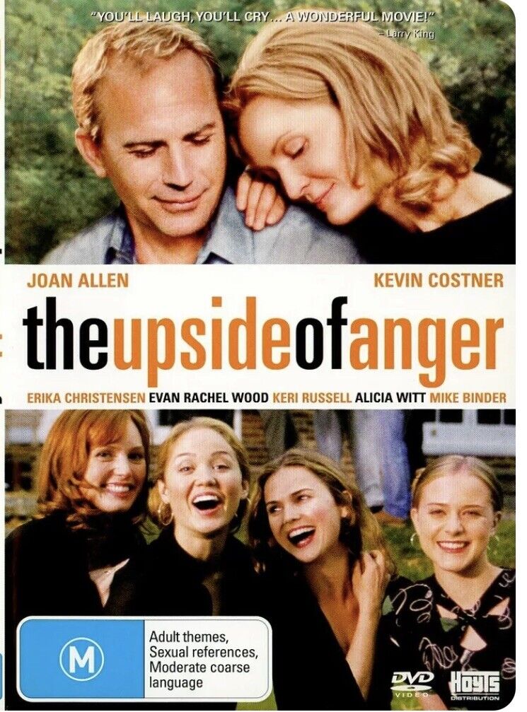 DVD THE UPSIDE OF ANGER Movie R4 Kevin Costner Comedy