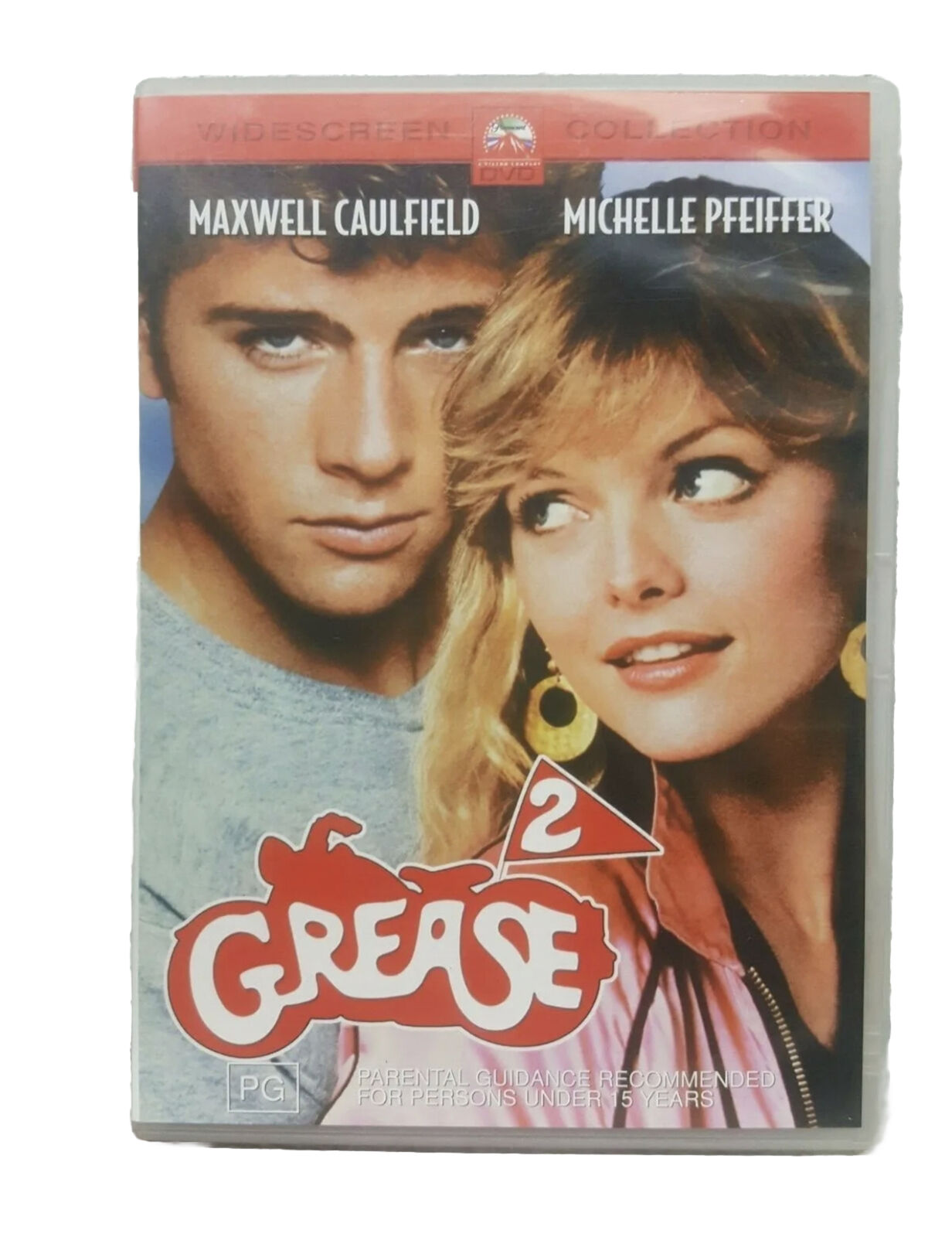DVD GREASE 2 1982 Michelle Pfeifer Maxwell Caulfield R4 Highschool Buddy
