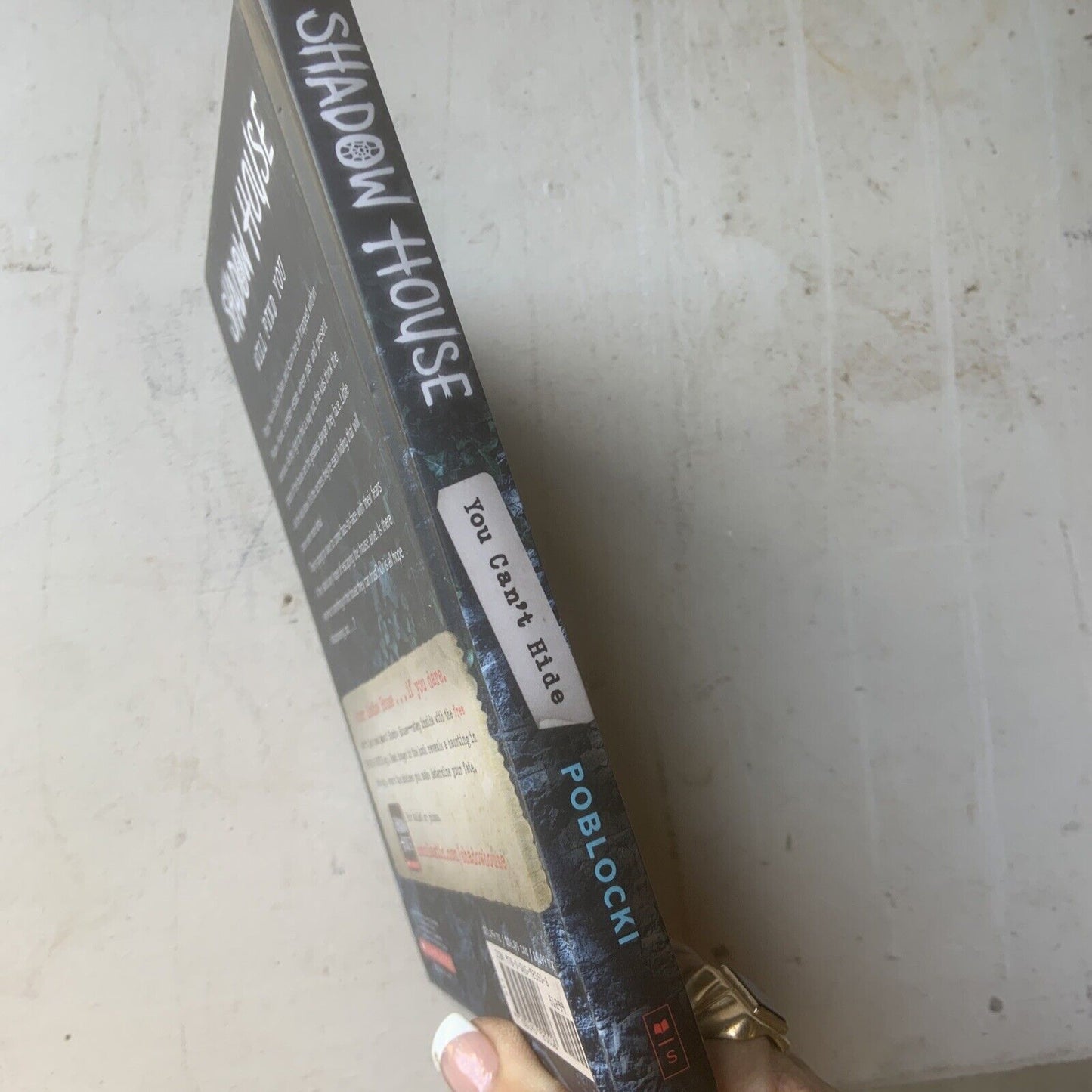 HC Horror You Can't Hide Shadow House Will Find You Book 2 Dan Poblocki