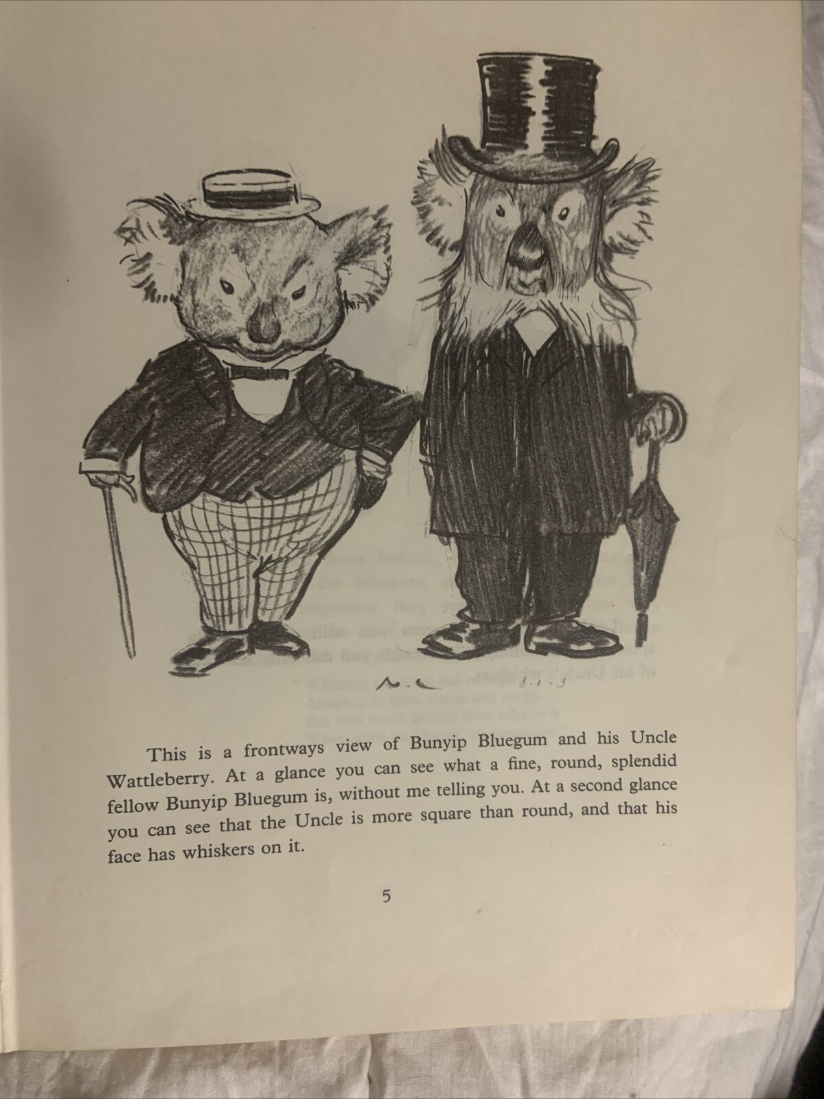 HC Book THE MAGIC PUDDING Adventures of Bunyip Bluegum by Norman Lindsay  1977