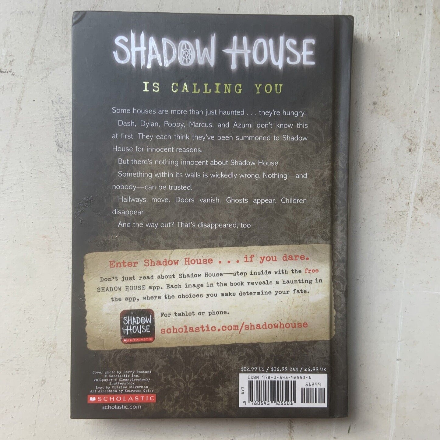 HC Horror The Gathering Shadow House Is Calling You Book 1 Dan Poblocki  English
