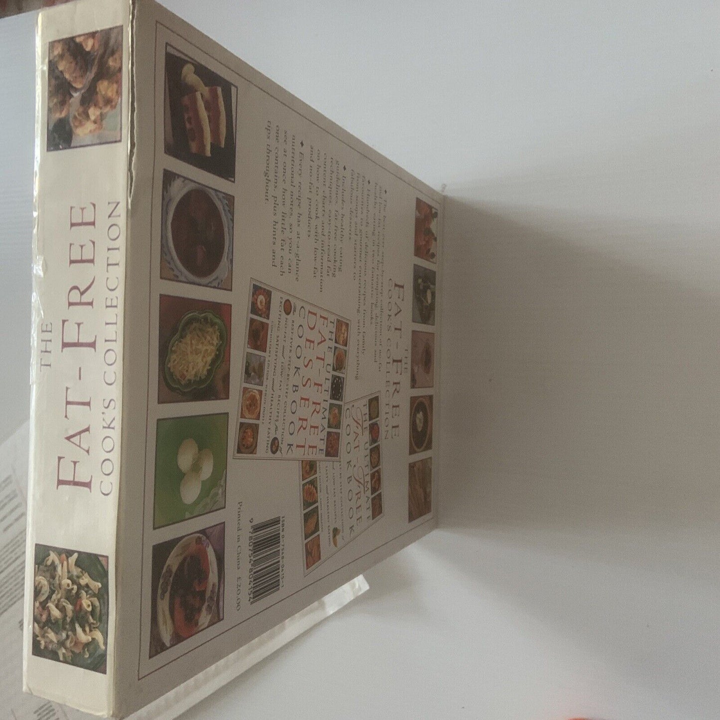 2 Books FAT FREE Cooks Collection The Best Ever Collection No Fat Low Fat 1999