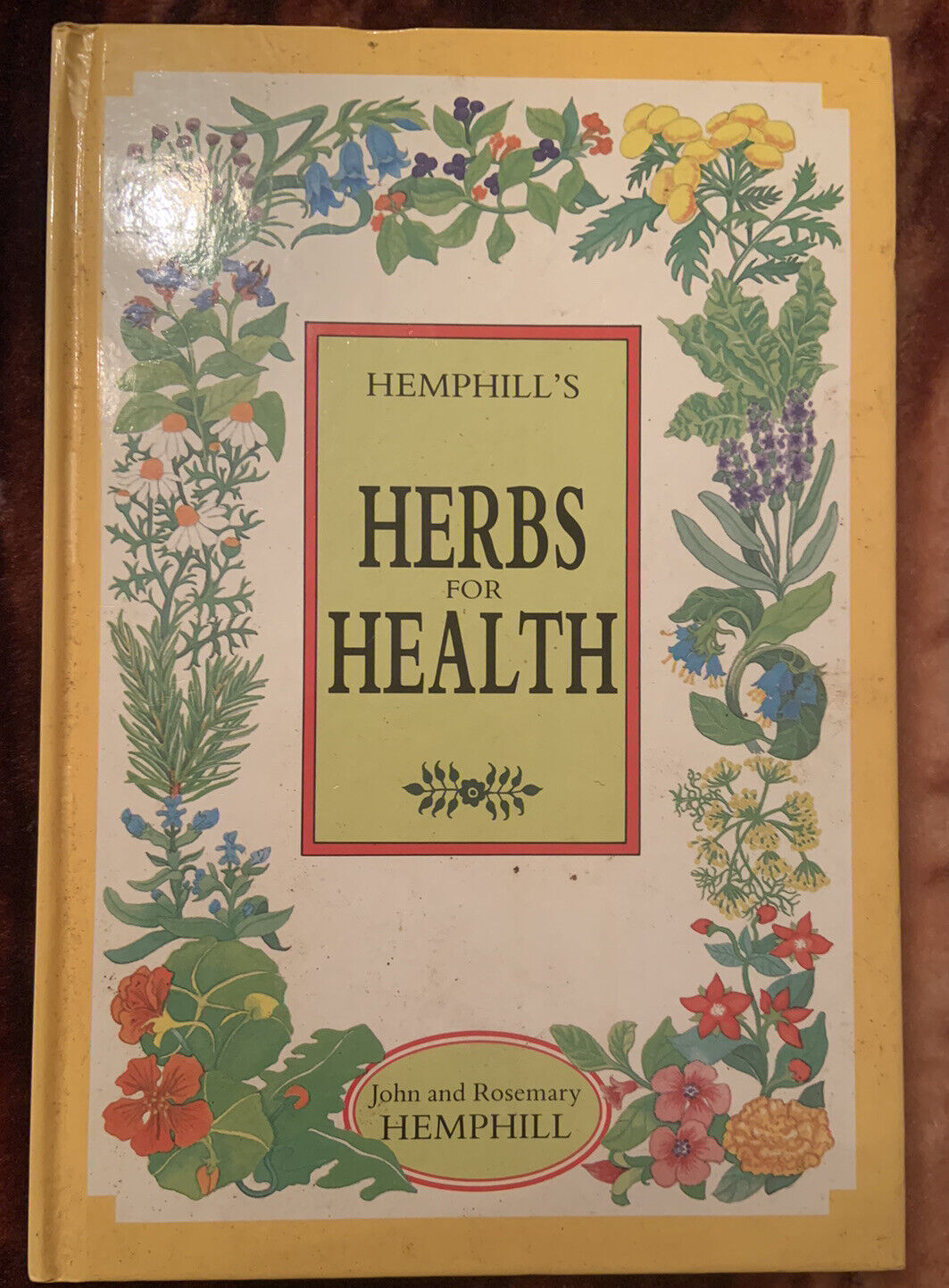 HC HERBS Their Cultivation & Usage + HERBS for HEALTH John Rosemary Hemphill Set