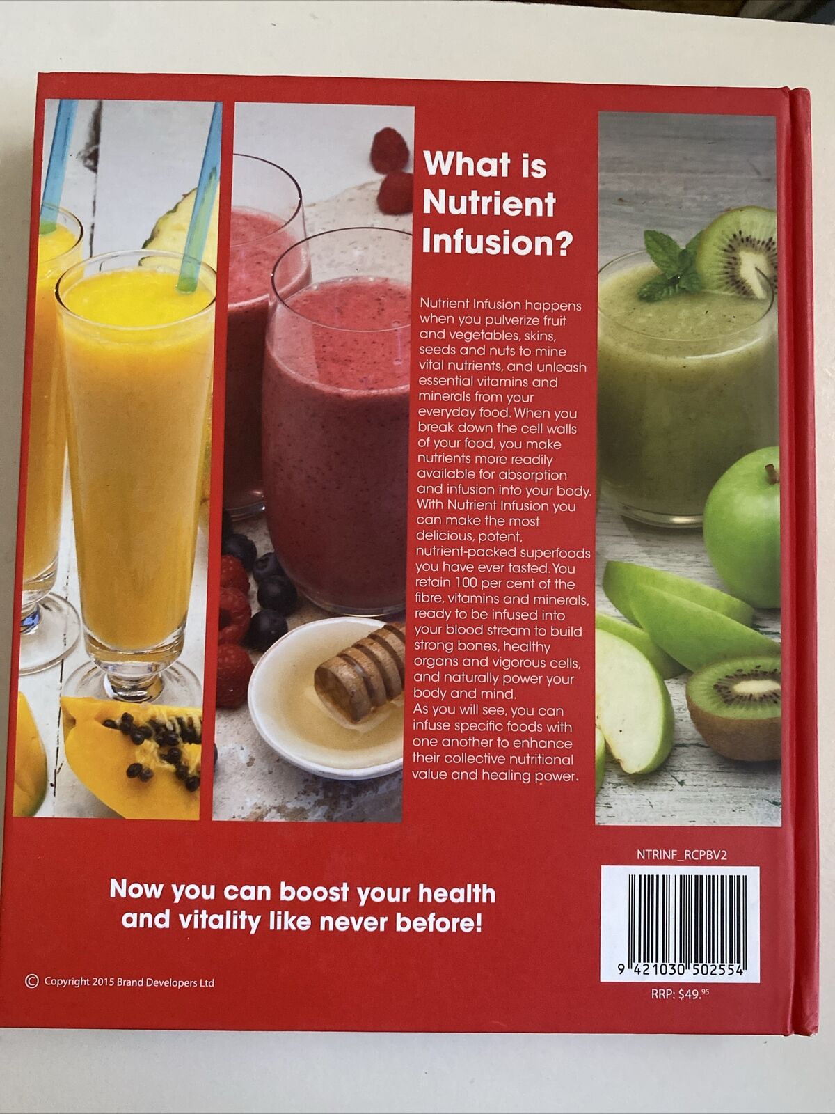 HC DISCOVER THE HEALING POWER OF NUTRIENT INFUSION 50 Healing Recipes 2015 NEW