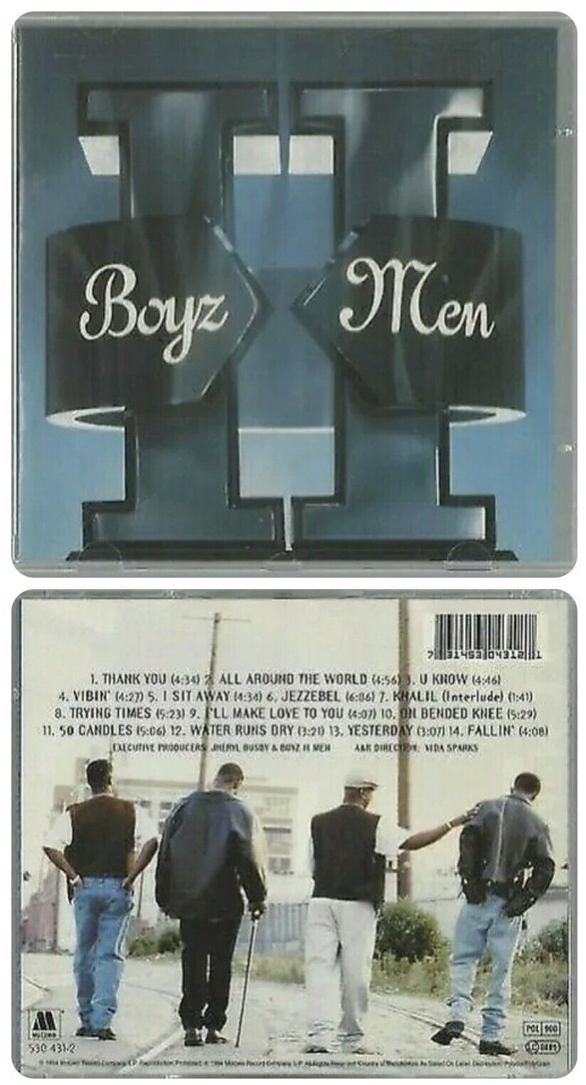 CD Boyz II Men II 14 Tracks Music Album R & B Contemporary