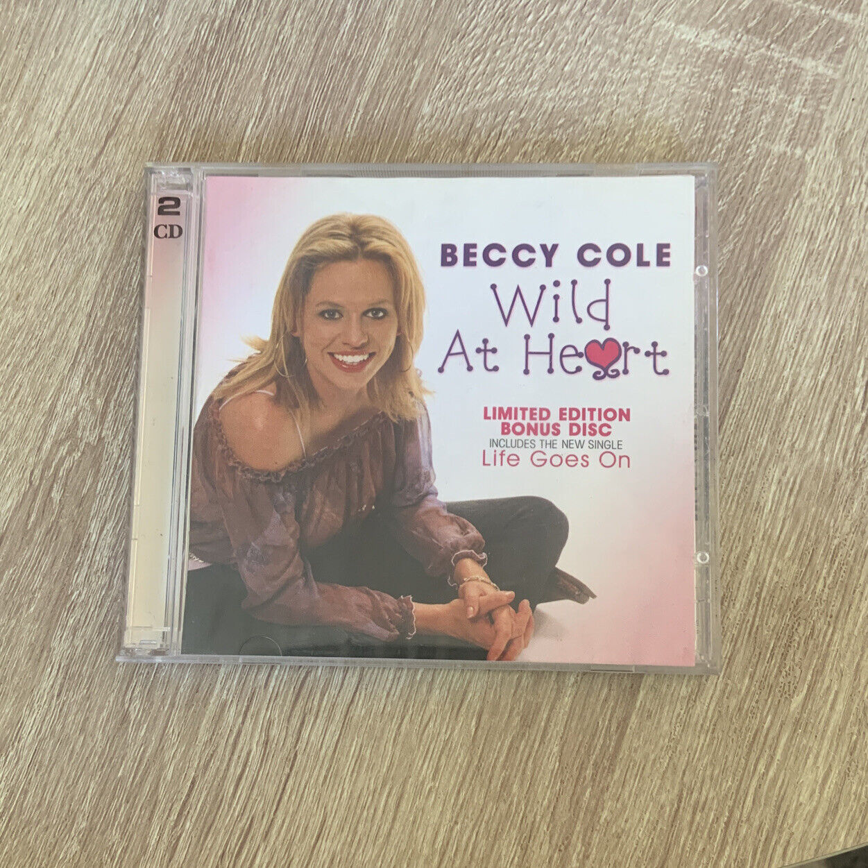 CD BECCY COLE Wild At Heart  2001 W Bonus Disc 2002 Aussie Country Music ABC