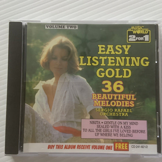New CD Easy Listening Gold Beautiful 36 Melodies Volume Two Unsealed