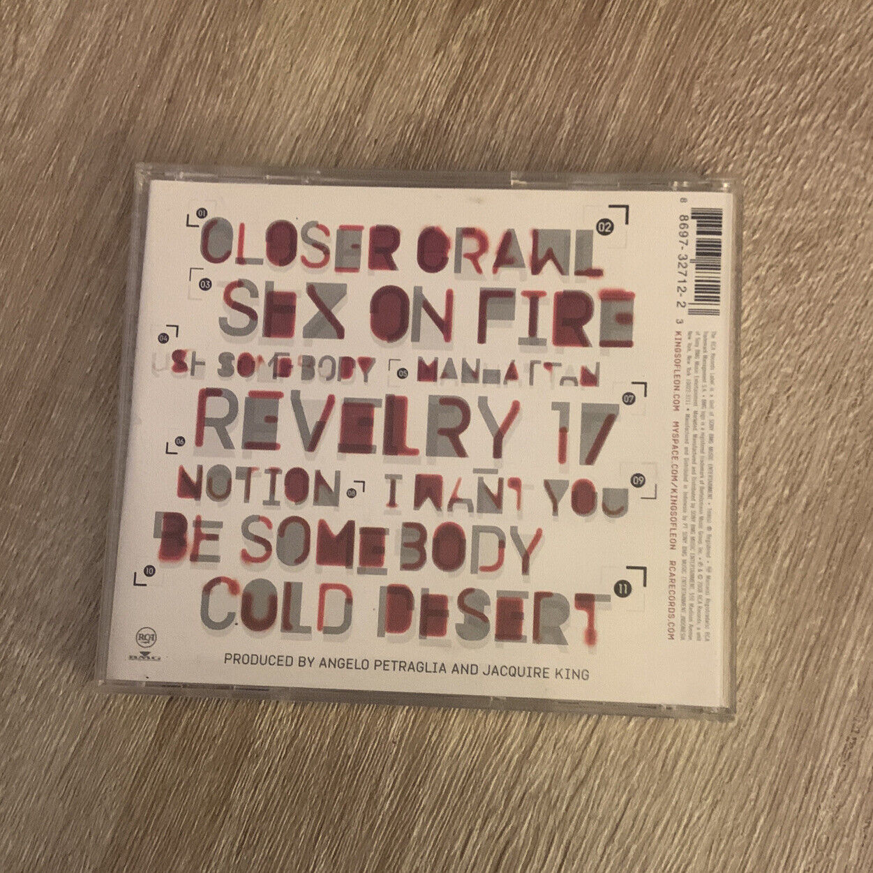 CD ONLY BY THE NIGHT by Kings of Leon Music Album 2008 RCA