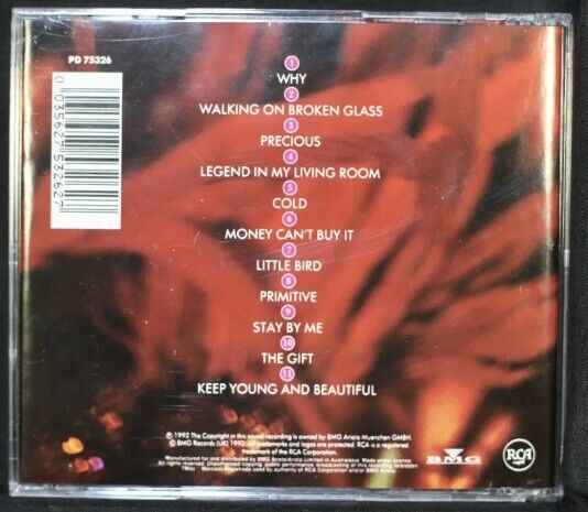 CD Annie Lennox DIVA Pop Music 992  Debut Album