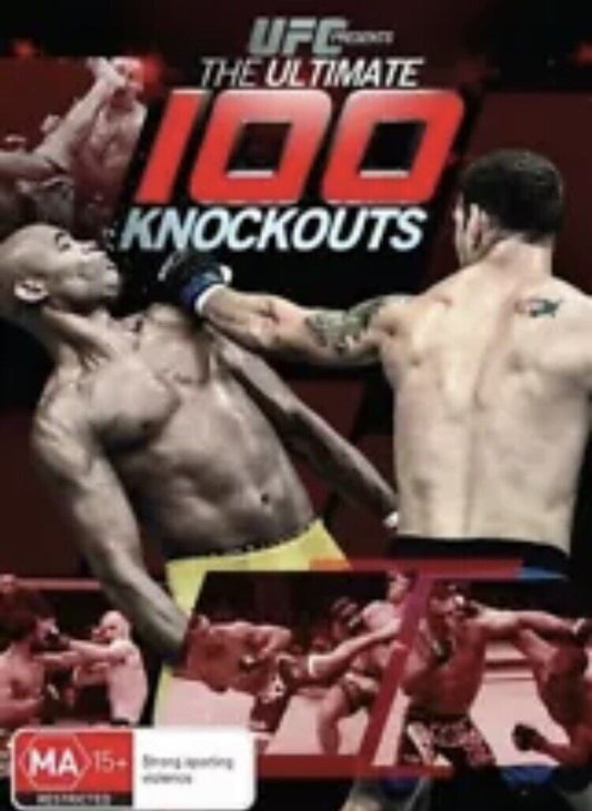 DVD UFC The Ultimate 100 Knockouts 2014 R4 MMA BOXING Silva Liddell