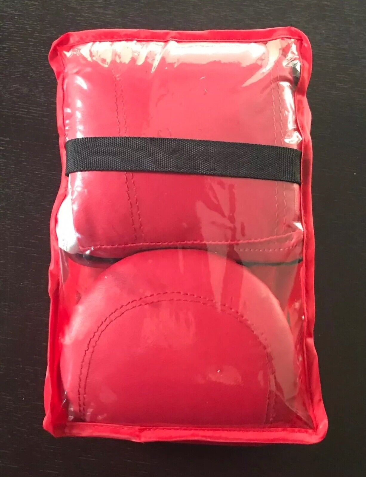 KIMTI SPORT BOXING GLOVES Red & White Size L Unisex Sports Training Spa Partner