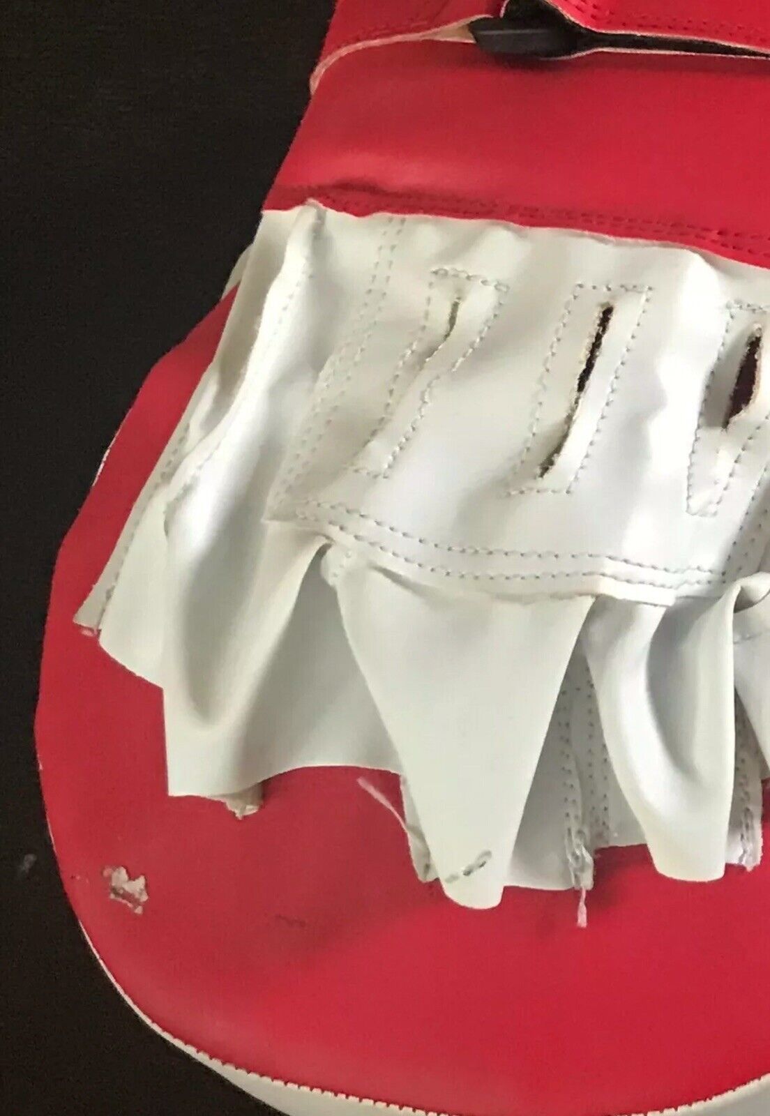 ACTIVE & CO FOCUS PADS Red & White Boxing Hook & Jab X Sports Training