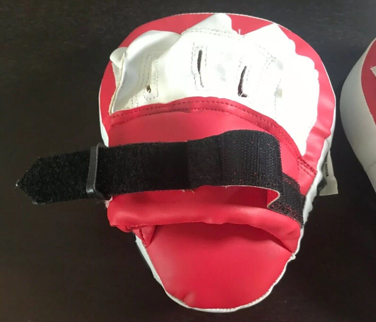 ACTIVE & CO FOCUS PADS Red & White Boxing Hook & Jab X Sports Training