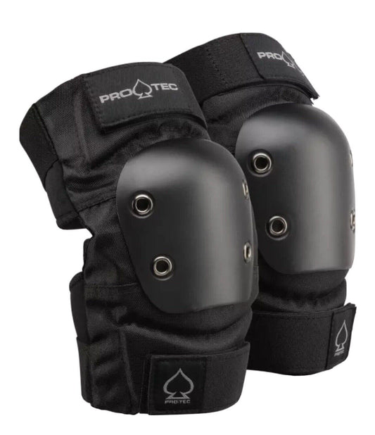 PRO TEC Street Black ELBOW Pads Level 2 SKATEBOARD ROLLERBLADE Size S GUARDS