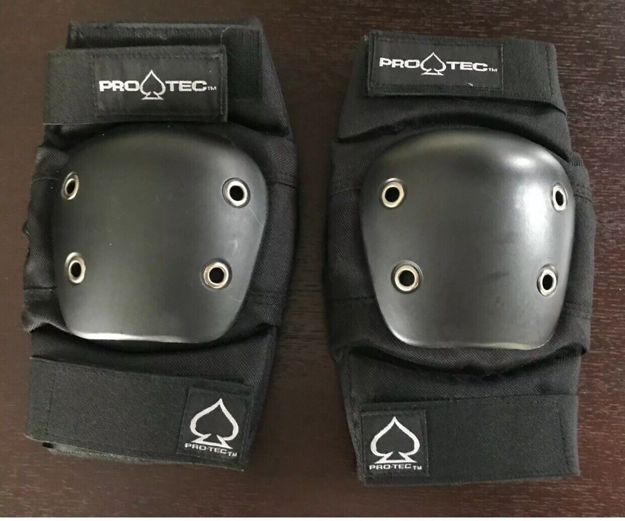 PRO TEC Street Black ELBOW Pads Level 2 SKATEBOARD ROLLERBLADE Size S GUARDS