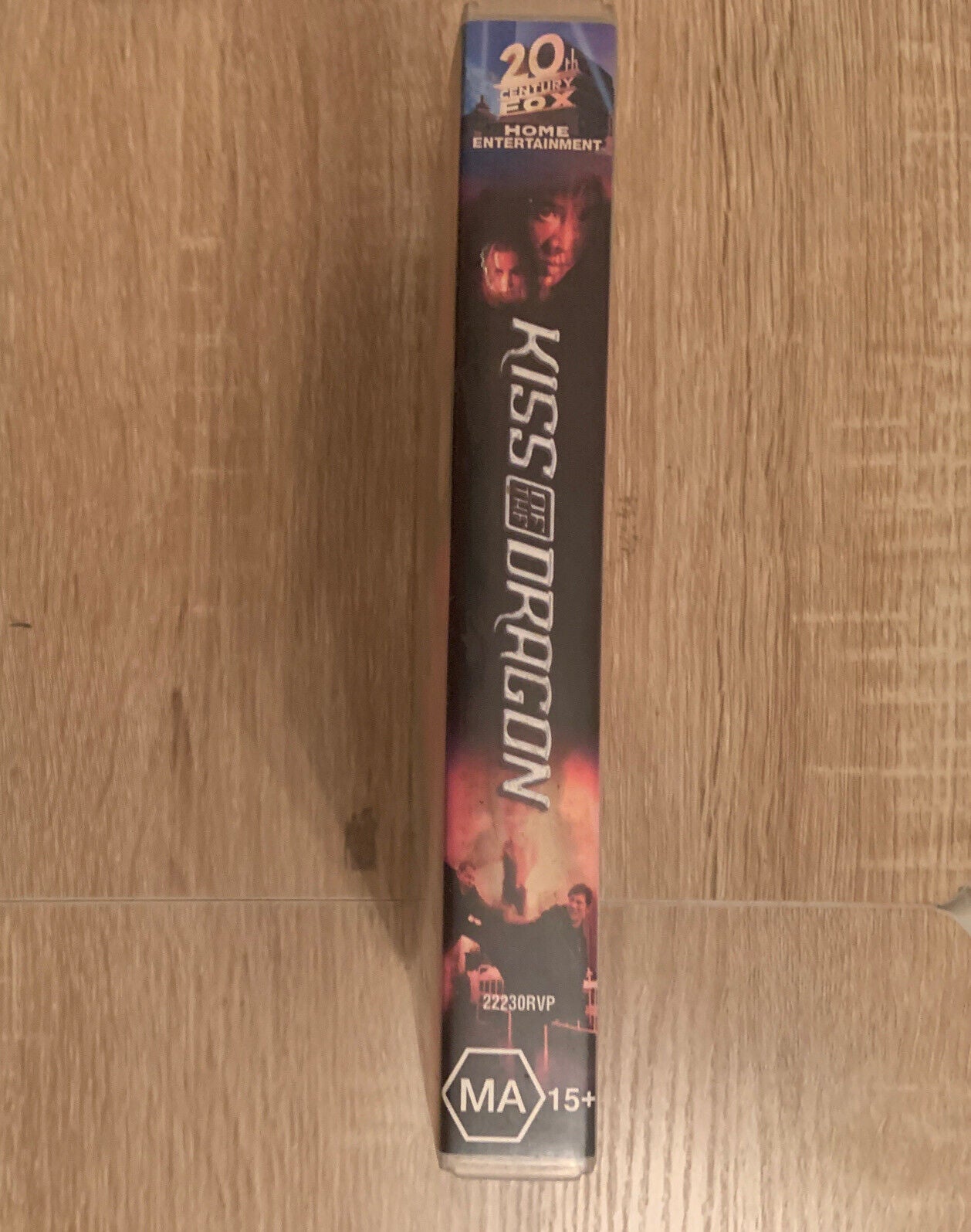 Vintage VHS KISS OF THE DRAGON 2002 Fox VIDEO Jet Li Bridget Fonda Martial Arts