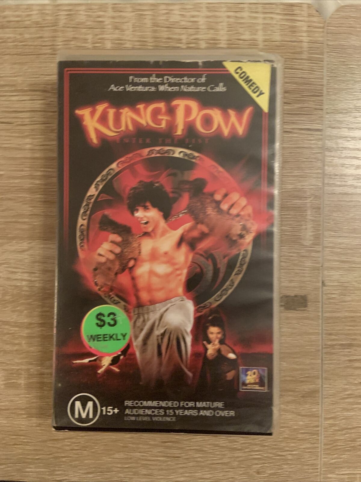 VHS KUNG POW Enter the Fist Jennifer Tung Leo Lee VIDEO Martial Arts Comedy