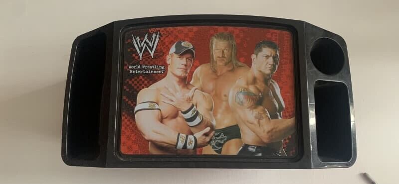 WWE World Wrestling Entertainment PVC Lap table tray craft gaming Laptop Black