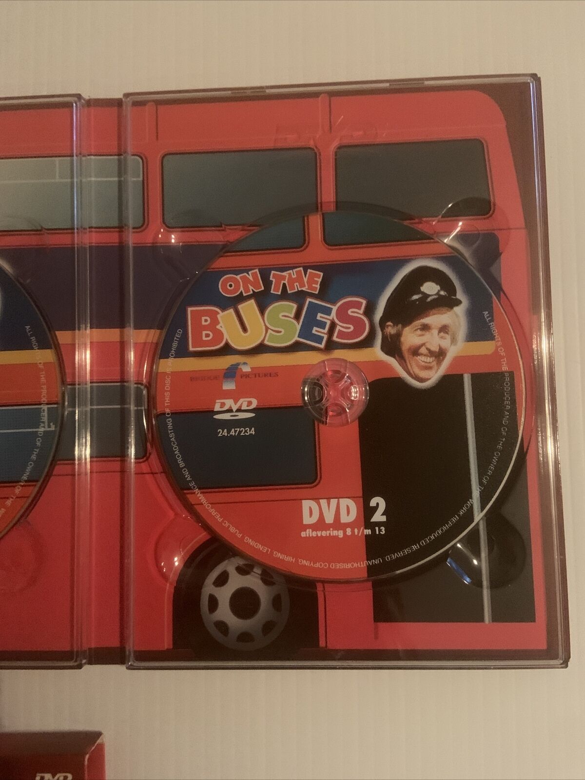 DVD ON THE BUSES 13 AFLEVERINGEN  Set Slip Cover 2 Disc Set Rare NEW