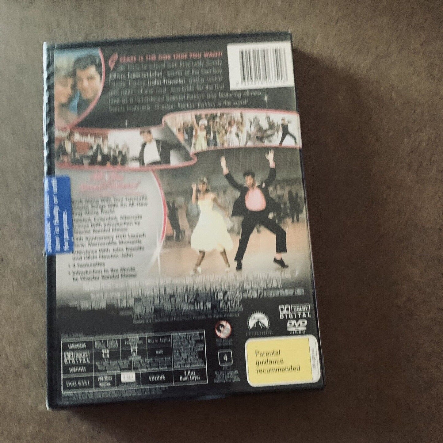 DVD GREASE Rockin’ Edition R4 Rock A Long Soundtrack 2 Disc Travolta Sealed NEW