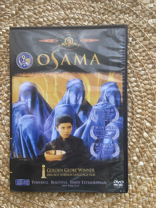 DVD OSAMA Siddiq Barmak ALL Regions Slimcase Golden Globe Winner 2004 RARE
